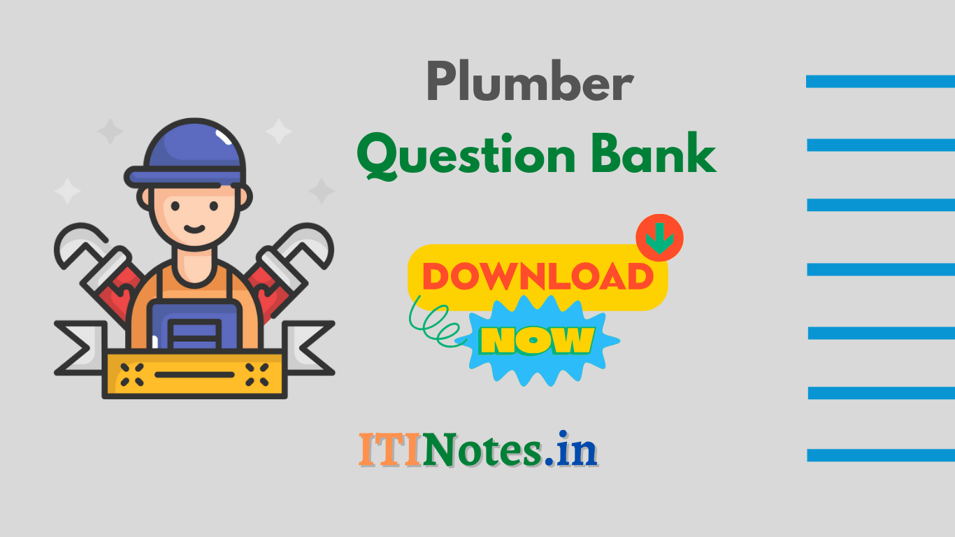 ITI Plumber Question Bank PDF in Hindi and English