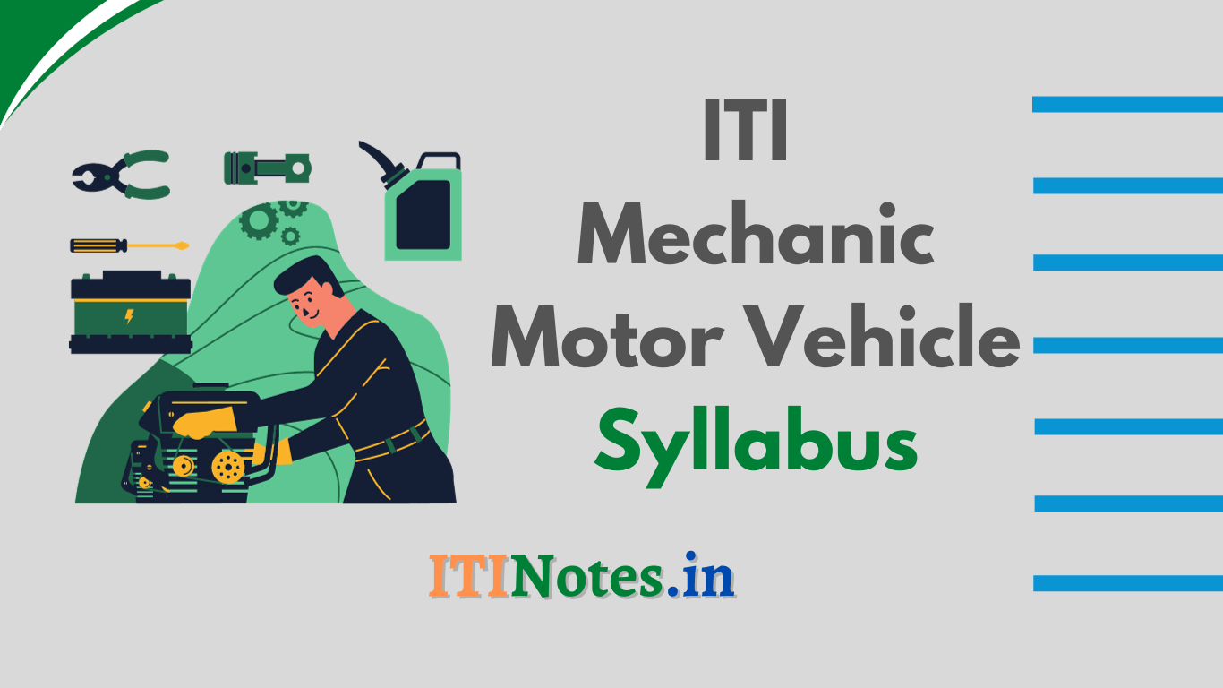 ITI mechanic motor vehicle Syllabus【PDF Download】