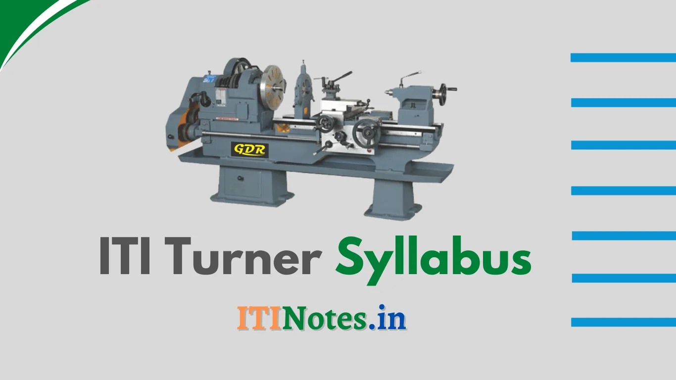 ITI Turner Syllabus【PDF Download】