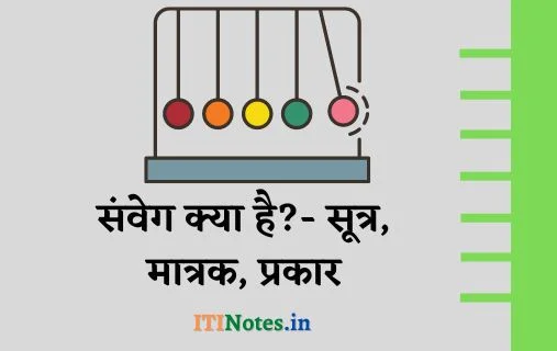 संवेग क्या है? सूत्र, मात्रक, प्रकार
