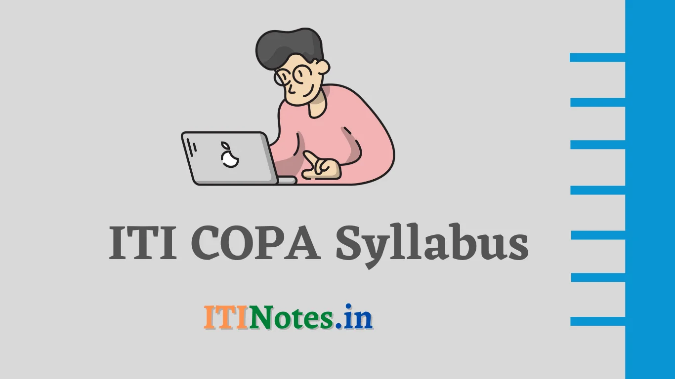 ITI Copa Syllabus Pdf Download