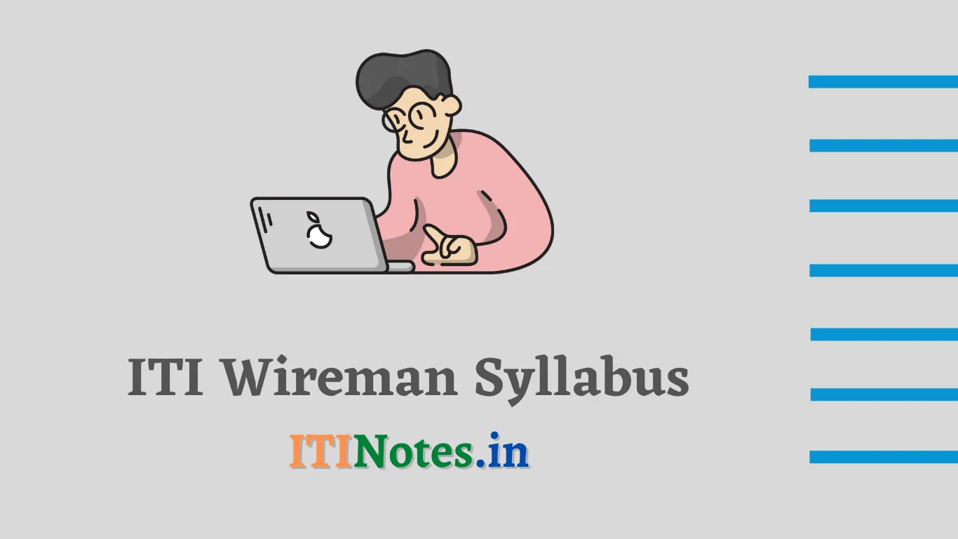 ITI Wireman Syllabus Pdf Download Hindi & English